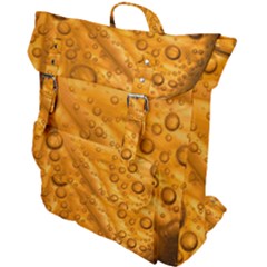 Lime Water Bubbles Macro Light Detail Background Buckle Up Backpack by Mog4mog4