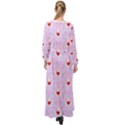 Easter Easter Bunny Hearts Seamless Tile Cute Maxi Chiffon Beach Wrap View2