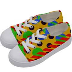 Background Graphic Beautiful Wallpaper Kids  Low Top Canvas Sneakers by 99art