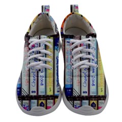 Cassette Tape Music Vintage 1980s 70s Women Athletic Shoes by 99art