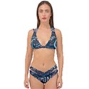 Graffiti Art Psychedelic Art Graphic Design Modern Art Double Strap Halter Bikini Set View1