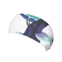 Tree-mushrooms-art-trunk-artwork Yoga Headband View1