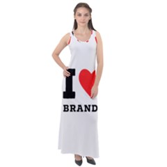I Love Brandy Sleeveless Velour Maxi Dress by ilovewhateva
