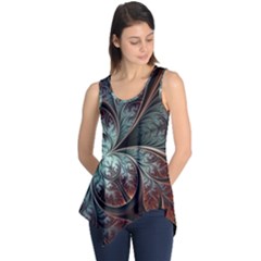 Abstract Pattern Design Art Wallpaper Tracery Texture Sleeveless Tunic by danenraven