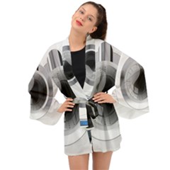 Washing Machines Home Electronic Long Sleeve Kimono by Cowasu