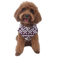 Illustration Ukrainian Folk Seamless Pattern Ornament Dog Sweater by Cowasu