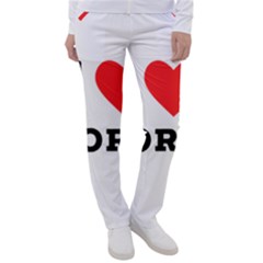I Love Pork  Women s Casual Pants by ilovewhateva