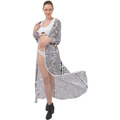 Manuscript Lost Pages Lost History Maxi Chiffon Beach Wrap by Bangk1t