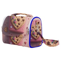 Cookies Valentine Heart Holiday Gift Love Satchel Shoulder Bag by Ndabl3x