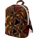 Geometric Art Fractal Abstract Art Zip Up Backpack View1