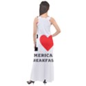 I love American breakfast Sleeveless Velour Maxi Dress View2