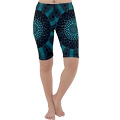 Ornament District Turquoise Cropped Leggings  by Ndabl3x