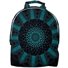 Ornament District Turquoise Mini Full Print Backpack by Ndabl3x