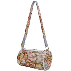 Map Europe Globe Countries States Mini Cylinder Bag by Ndabl3x