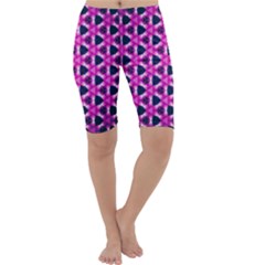 Digital Art Artwork Abstract Cropped Leggings  by Ndabl3x