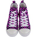 Digital Art Artwork Abstract Women s Mid-Top Canvas Sneakers View1