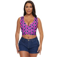 Digital Art Artwork Abstract Women s Sleeveless Wrap Top by Ndabl3x