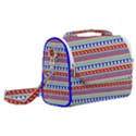 Christmas Color Stripes Pattern Satchel Shoulder Bag View2