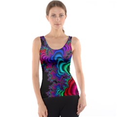 Abstract Piece Color Tank Top by Vaneshop