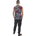 Design Pattern Scarf Gradient Men s Regular Tank Top View2