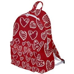 Vector Seamless Pattern Of Hearts With Valentine s Day The Plain Backpack by Wav3s