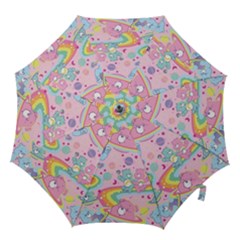 Bears Kawaii Pattern Hook Handle Umbrellas (large) by Cowasu