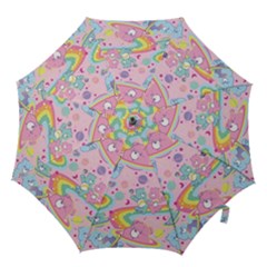 Bears Kawaii Pattern Hook Handle Umbrellas (small) by Cowasu