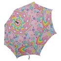 Bears Kawaii Pattern Hook Handle Umbrellas (Small) View2