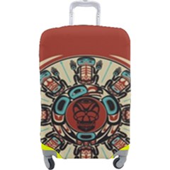 Skull Grateful Dead Phone Gratefuldead Luggage Cover (large) by Cowasu
