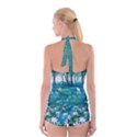 Psychedelic Adventure Boyleg Halter Swimsuit  View2