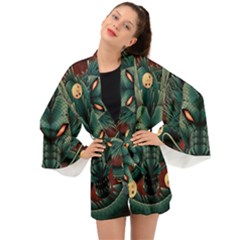 Dragon Art Long Sleeve Kimono by Cowasu