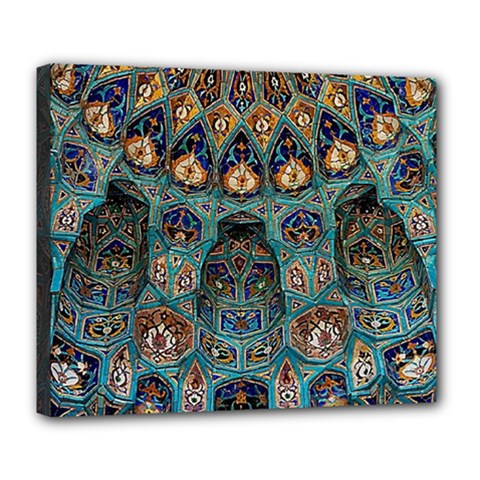 Saint Petersburg  Architecture Deluxe Canvas 24  X 20  (stretched) by Bangk1t