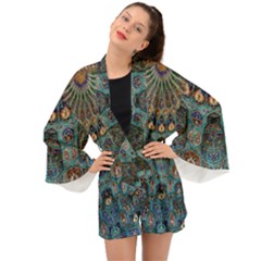 Saint Petersburg  Architecture Long Sleeve Kimono by Bangk1t