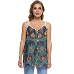 Saint Petersburg  Architecture Casual Spaghetti Strap Chiffon Top by Bangk1t