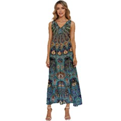 Saint Petersburg  Architecture V-neck Sleeveless Loose Fit Overalls by Bangk1t