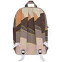 Boho Bohemian Hills Nature Drawing Classic Backpack View3