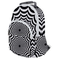 Spider Web Hypnotic Rounded Multi Pocket Backpack by Amaryn4rt