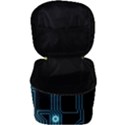 A Completely Seamless Background Design Circuitry Make Up Travel Bag (Big) View3