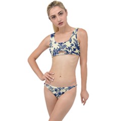 Vintage Blue Drawings On Fabric The Little Details Bikini Set by Amaryn4rt
