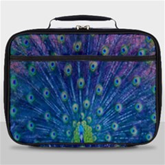 Amazing Peacock Full Print Lunch Bag by Simbadda