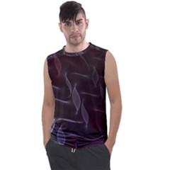 Curve Wave Line Texture Element Men s Regular Tank Top by Vaneshop