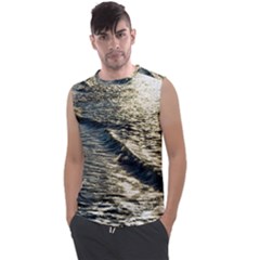 Wave Water Surface Sea Ocean Liquid Men s Regular Tank Top by Vaneshop