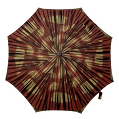 Acrylic Abstract Art Design  Hook Handle Umbrellas (medium) by Rbudhiya