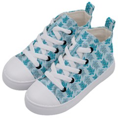 Sea Turtle Sea Animal Kids  Mid-top Canvas Sneakers by Dutashop