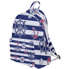 Seamless-marine-pattern The Plain Backpack by uniart180623