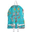 Colored-sketched-sea-elements-pattern-background-sea-life-animals-illustration Foldable Lightweight Backpack View2