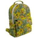 Seamless-pattern-with-graphic-spring-flowers Flap Pocket Backpack (Large) View2