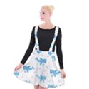 Seamless-pattern-with-cute-sharks-hearts Suspender Skater Skirt View1