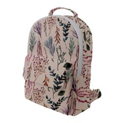 Watercolor-floral-seamless-pattern Flap Pocket Backpack (large) by uniart180623
