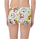 Vector-seamless-pattern-nice-animals-cartoon Reversible Boyleg Bikini Bottoms View2